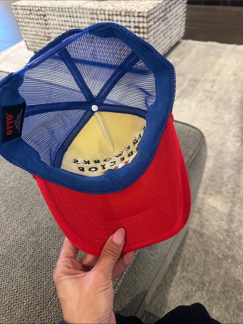 OTTO men’s or women’s
Trucker Hat - Red, White & Blue - Picture 6 of 7